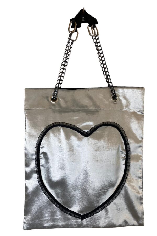 Alternative view of Two of hearts - tote bag